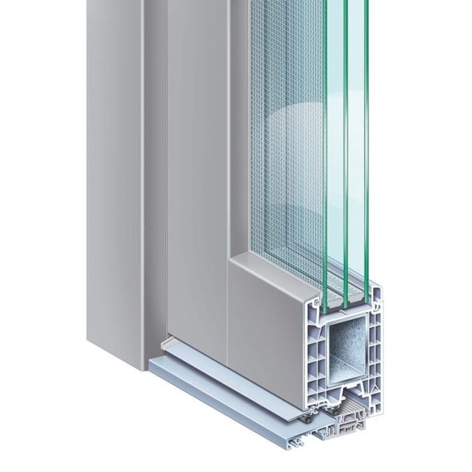 KOE 76 HT Alu Clip - Odenwälder Haustür